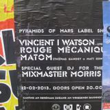 Mixmaster Morris - Pyramids of Mars party @ Berghain Kantine Feb 2013