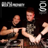 WEEK 28 Preparty (July 9 - July 15)