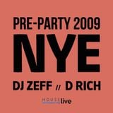 PRE-PARTY / NYE 2009 - DJ Zeff x D Rich (trumpet & percussions) @ CAFÉ POSTE - Dec 30th 2008 (live)