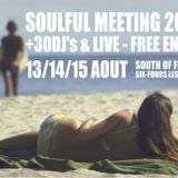 Mark Gorbulew@Soulful Meeting 2012, PT.2, Aug. 14, on the beach, south of France.