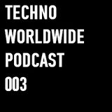 Techno Worldwide Podcast 003 - M1KRONAUT Artist of the Week Mix - Timmo