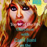 TOP TEN (RETRO) CHART SHOW WITH CAROL JIANI ON iGROOVE RADIO