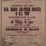 Dj Lisa @ Metropolis - Spirals Yate - feat Mc Crissy G '92