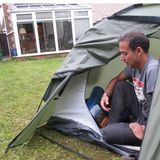 The sound of the suburbs: Simon Calder meets "garden camper" Aaron Millar