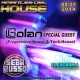 DJ Golan Special Guest ELEKTRONA Radio 08-07-2014 (Progressive-House & Tech-House)