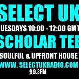 Scholar Tee SelectUK Radioshow 22.03.2011 + tracklisting
