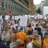 London Climate March Mix