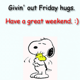 Givin Out Friday Hugs