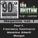The 90s Radio pres. The Rhythm - Megamix 1 (Paul F - F. Sammarco - M. Alberti - Morgan)