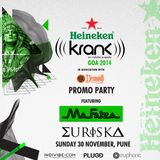MA FAIZA LIVE @ KRANK PRE PARTY - EURISKA NOV 2014 PART 2.