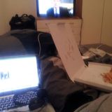 ALEX CATTELAN AND A SLEEPLESS NIGHT!