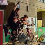 New Milton Health & Leisure Little BIG Spin team teach 2014