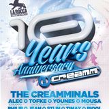 dj Mousa @ La Rocca - 10 Years Creamm 23-11-2013