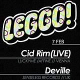 Deville (SENSELESS RECS//UK) - Live @ LEGGO! - 7 Feb 2013 (Set #2)