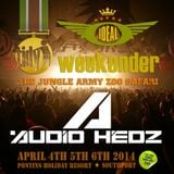 Audio Hedz @ The Ideal Tidy Weekender 5th April 2014