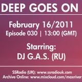 Deep Goes On 030 with DJ G.A.S.