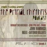 MAXX - Primate Recordings presents 'PRIMAL RHYTHMS' podcast #3 (Vinyl DJ Set) November 2015