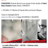 CODEZERO - Live @ Hard Bass Dealers on RCV99FM (10-16-2014 - Mixer out feed)
