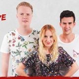 Robin De la Rue bij (Dance Met) Brent aan de telefoon over haar eerste single met Funktastix!