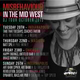 DJ MISBEHAVIOUR W J MOORE LIVE @ 'TAKE THAT TUESDAYS" MID WEST TOUR