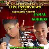 ABBY LIVE INTERVIEW WITH DJ JAMM ON ZIONHIGHNESS RADIO 07-18-2013