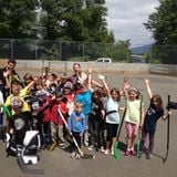 Post Ball Hockey Interviews with Willie Mitchell, Local Kids and Brendan Morrison on Long Beach Radi