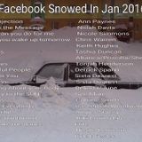 SNOWED IN JAN 2016