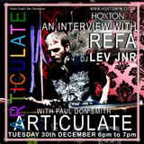 ARTICULATE - REFA / DJ LEV JNR
