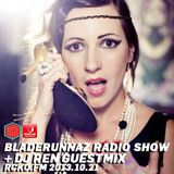 Bladerunnaz Radio Show w/ DJ REN + Mentalien @ RCKO.FM 2013.10.21