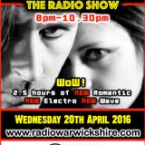 RW071 - THE JOHNNY NORMAL RADIO SHOW - 20TH APRIL 2016 - RADIO WARWICKSHIRE