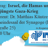 Dr. Matthias Küntzel: Israel, die Hamas und der jüngste Gaza-Krieg (17. November 2014)