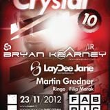 Martin Gredner - live@Crystal with Bryan Kearney Fabric-Ostrava 23-11-2012