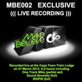 MBE002_ Live Recording ft. SIOPIS, Sound Sensible & One Track Mike