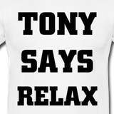 TONY REBEL IS...CHILLING RIGHT OUT