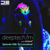 Deeptech.fm with Christauff - Episode 058 feat. Saamir Rahman aka DJ Looseleaf (2013-11-13)