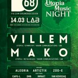 Villem & Mako - DrumObsession #68: Utopia Music Night promo mix (March 2015)
