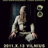 Set for Death in June concert in Vilnius (Oct. 13, 2011)