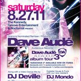 Dave Aude - Promo CD for The Kennedy 8.27.11