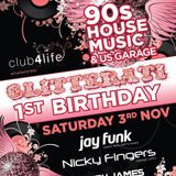 Glitterati 1st Birthday 90's US Garage & House taster mix by Jay Funk