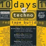 Luke Slater at "10 Days Of Techno" at Red Tape Building (Gent-Belgium) - 23 July 1995