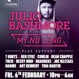 Supporting Julio Bashmore/My Nu Leng @ Zeus 06.02.2015