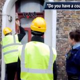 Interview about the eviction of an occupied house in Villa Park, Dublin