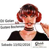 DJ Golan b2b Gustavo Boschemeier @ Guido (13-02-2016)