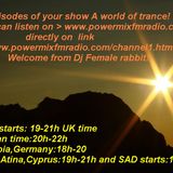 A world of trance pod.001-Powermix Fm radio