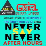 Jayess: Never Say Never, Sasha's birthday