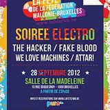 The Hacker @ Soiree Electro (2012.09.28 - Brussels, Belgium)