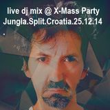 Pero FullHouse - live dj mix @ X- Mass Party @ Underground Jungla 25.12.2015.