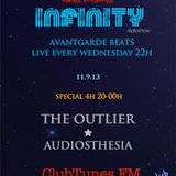 Elaias presents: Infinity radioshow 12.9.13 special 4h. Guests // The Outlier // Audiosthesia //