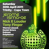 Tony Finger - MOS 20th Anniversary - World Tour - Cape Town - live mix