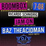 BazTheAcidMan - Kiwa-Limi presents Boom Box 7th August 2014
